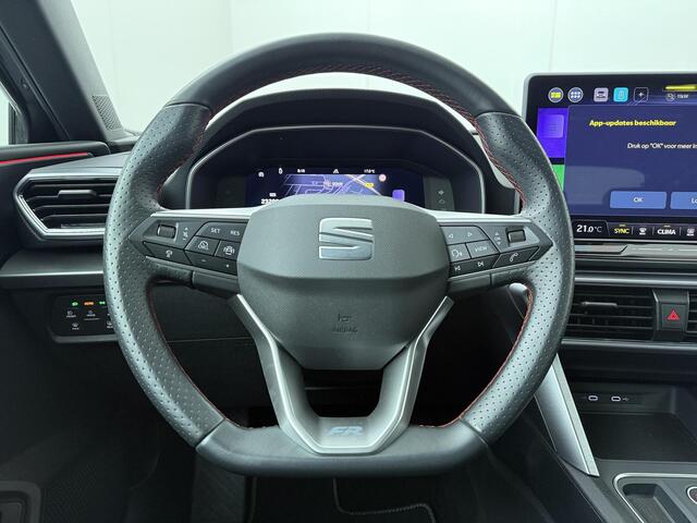 Seat LEON 1.5 TSI e-Hybrid FR PHEV First Edition | 204 PK | SoH 100% | Automaat | Dodehoek detectie | Adaptive cruise control | Apple Carplay/Android Auto |