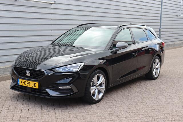 Seat LEON Sportstourer 1.5 eTSI FR Launch Edition O.a: Clima, Navi, ACC, Carplay, PDC, Stoelverw, Etc. All-in prijs!
