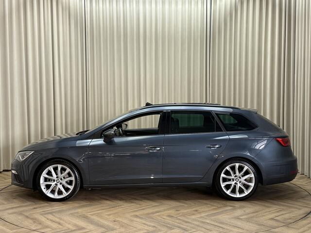 Seat LEON ST 2.0 TSI FR 191 PK Panoramadak / Beats / Virtual / Leder / Adapt. Cruise / LED / Keyless / Afn. Trekhaak / 18'' LMV