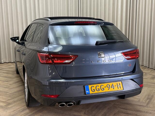 Seat LEON ST 2.0 TSI FR 191 PK Panoramadak / Beats / Virtual / Leder / Adapt. Cruise / LED / Keyless / Afn. Trekhaak / 18'' LMV