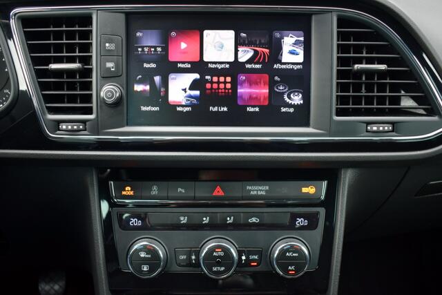 Seat LEON 1.4 TSI FR LED | Half Leder | Full Map Navi | Carplay | Dealer Onderhouden!!