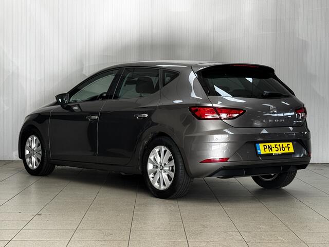Seat LEON 1.0 EcoTSI Style Business Intense /AUTOMAAT! /Apple + Android /DAB+! /Lane Assist /Navi /Climat /Cruise /Elek. pakket /Bluetooth /Regensensor /16"LMV /LED Dagrijverl. /Extra getint glas /PDC V+A /Mistlampen.