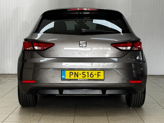 Seat LEON 1.0 EcoTSI Style Business Intense /AUTOMAAT! /Apple + Android /DAB+! /Lane Assist /Navi /Climat /Cruise /Elek. pakket /Bluetooth /Regensensor /16"LMV /LED Dagrijverl. /Extra getint glas /PDC V+A /Mistlampen.