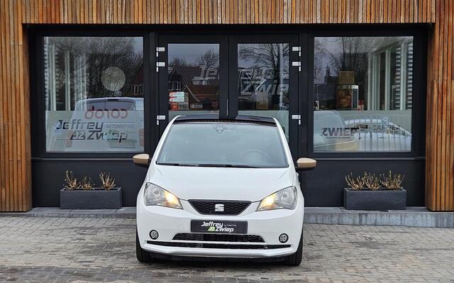 Seat MII 1.0 Mii by Cosmopolitan lichtmetaal. leer/alcantara. parkeer sensor.