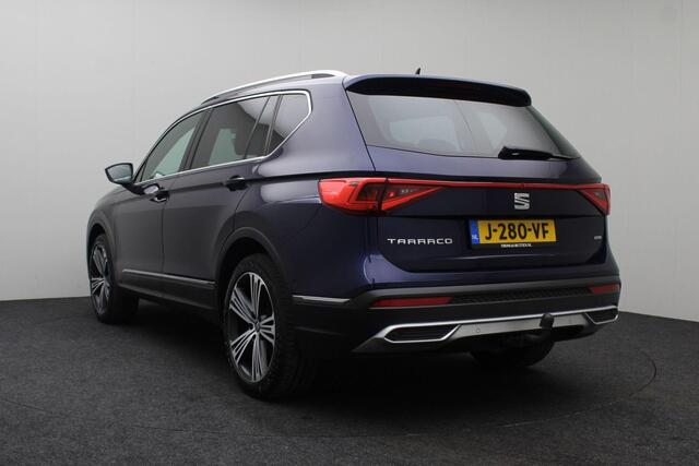 Seat Tarraco 2.0 TSI 4DRIVE Xcellence 2019 Panoramadak | Carplay | Digitaal dashboard | 7 persoons | Cruise control | Climate control | Trekhaak | PDC | LED | Stoelverwarming | Lichtmetaal |