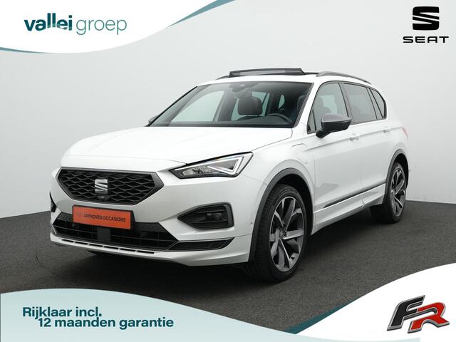 Seat Tarraco 1.4 TSI e-Hybrid 245 pk DSG PHEV FR Business Intense | Panoramadak | Trekhaak | Leder | Adaptief onderstel | Rondomzicht camera | Stuur-/achterbankverwarming