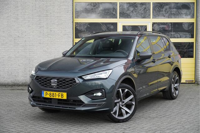 Seat Tarraco 1.5 TSI 150PK! FR Business Intense BJ2022 Lmv 20" | Led V+A | Pdc | Navi | Keyless entry | Elek. trekhaak/achterklep | 360° Camera | App-Connect | Dashboard verlichting | Virtual cockpit | Sportstoelen | Verwarmde voorstoelen/achterbank | Zwarte hemel