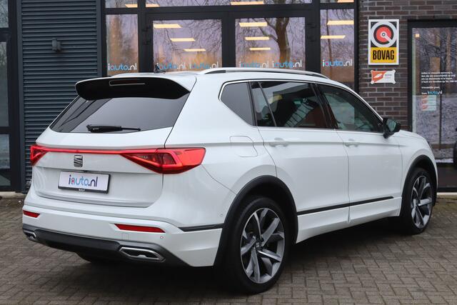 Seat Tarraco 1.4 TSI e-Hybrid PHEV FR Pano/Leder/DCC/ACC/360/Keyless/Elek. stoel/Dode-hoek/20"