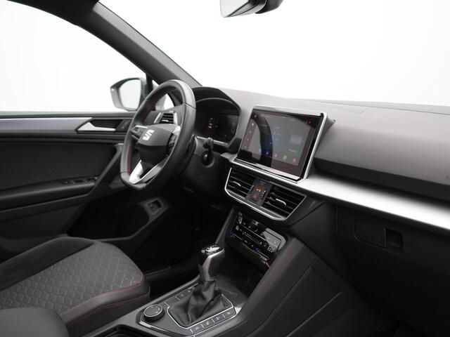 Seat Tarraco 1.4 TSI e-Hybrid FR PHEV 245pk Dealer O.H | Trekhaak Af Fabriek | Panodak | 360 Camera | Adaptive Cruise | Sportstoelen Memory & Verwarmd | BLIS | Apple Carplay | Travel Assist | Keyless | Navigatie | Virtual | DAB | 20" L.M | Plug In Hybrid |
