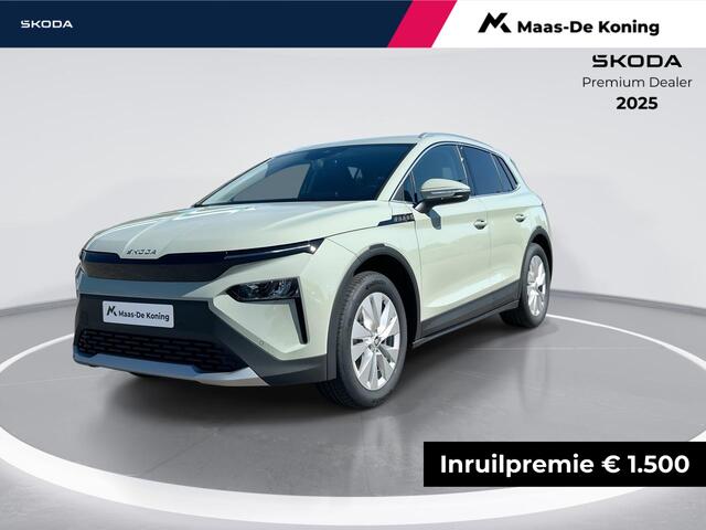 Skoda Elroq Business Edition Tour Elektromotor 210 kW / 286 PK | Timiano Green | 1500,- inruilvoordeel!!