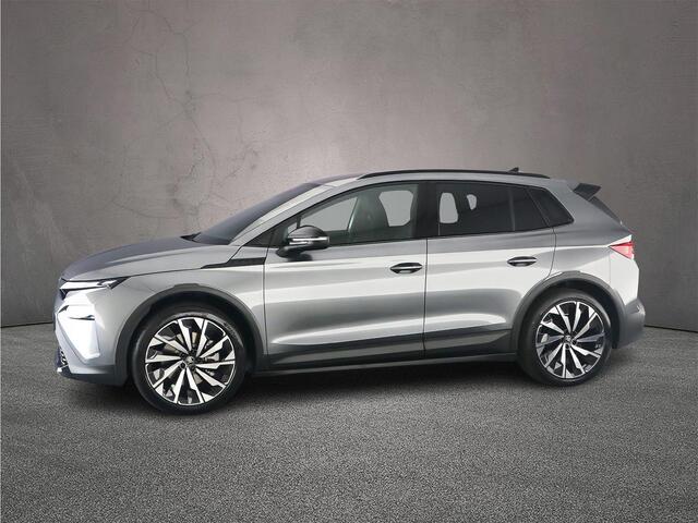 Skoda Elroq 85 Sportline Edition 286pk Automaat Adaptive cruise control, Navigatie, Achteruitrijcamera, LED matrix koplampen, Elektrische achterklep, Stuurwiel verwarmd