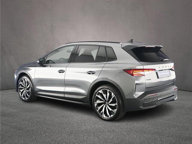 Skoda Elroq 85 Sportline Edition 286pk Automaat Adaptive cruise control, Navigatie, Achteruitrijcamera, LED matrix koplampen, Elektrische achterklep, Stuurwiel verwarmd