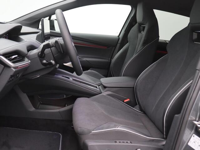 Skoda Elroq 85 Sportline Edition 286PK Aut. Alarm, 360gr. Camera, Stoel-Stuurverwarming, Clima, Warmtepomp, Keyless, Head-Up Display, 20" LM Velgen