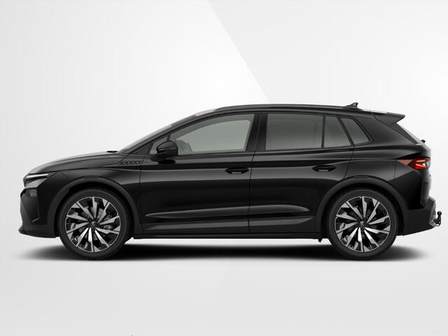 Skoda Elroq Sportline Elektromotor 150 kW / 204 PK SUV Elektri | 21'' Lichtmetalen Velgen | Trekhaak wegklapbaar | 1500,- inruilvoordeel!!