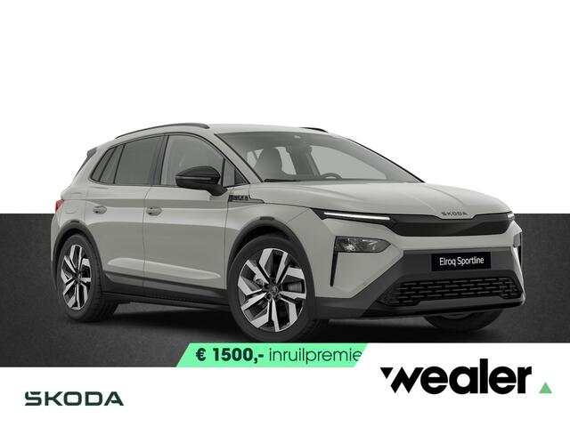 Skoda Elroq 85 Sportline 286 PK | Trekhaak | 20" Lichtmetalen velgen | Clever Pakket |