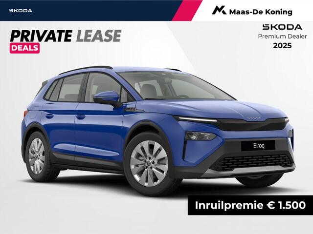 Skoda Elroq Selection Elektromotor 125 kW / 170 PK SUV | PRIVATELEASE 384,- PER MAAND!! | 1500,- INRUILPREMIE!!| 2025 rijden!