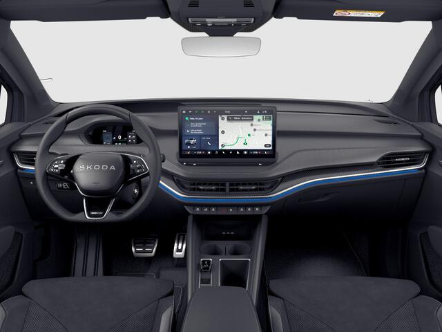 Skoda Elroq Sportline Elektromotor 210 kW / 286 PK SUV Elektri sch | Graphite grey | Trekhaak wegklapbaar | 3000,- inruilbonus