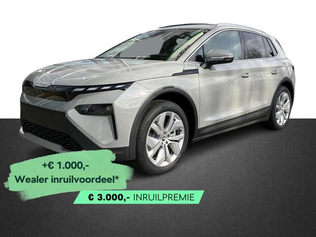 Skoda Elroq 85 Business Edition 286 PK | Trekhaak | Led Matrix | Elektrische achterklep | Verlichte Grille |