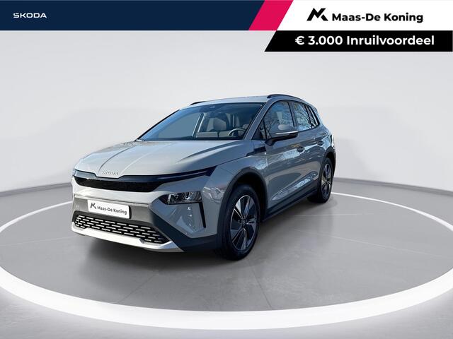 Skoda Elroq Selection Elektromotor 125 kW / 170 PK SUV Elektri sch | Steel Grey | 19'' antraciet regulus velgen | 3000,- inruilbonus!!