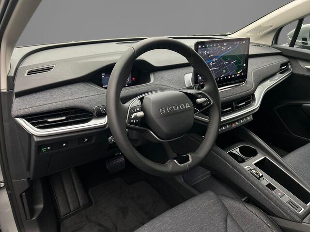 Skoda Elroq 60 Business Edition 204pk Automaat, Trekhaak, Adaptive cruise control, Stoelverwarming, Achteruitrijcamera, Stuurwiel verwarmd, LED verlichting, Navigatie