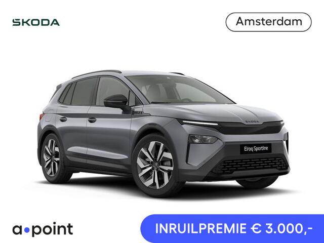 Skoda Elroq 60 Sportline | Adaptieve cruisecontrol | stoel- en stuurverwarming | Keyless entry | 20" lichtmetaal |