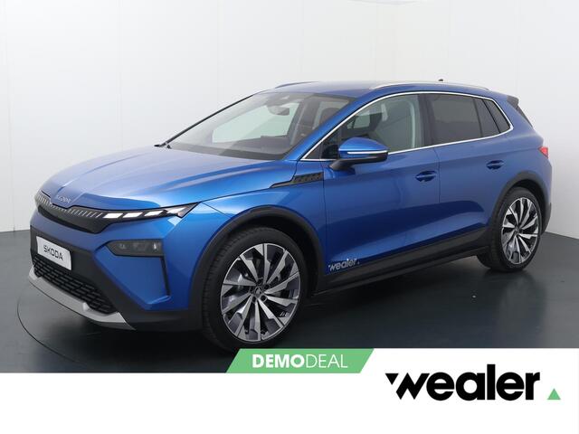 Skoda Elroq 85 Business Edition | 286 PK | Trekhaak | LED Matrix | Elektrische achterklep | Verlichte Grille | 21" LM Velgen |