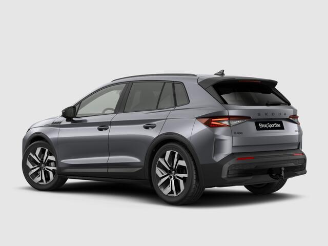 Skoda Elroq Sportline Elektromotor 210 kW / 286 PK SUV Graphite Grey | Trekhaak wegklapbaar | 3.000,- inruilbonus!!