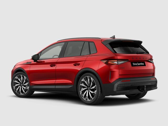 Skoda Elroq Sportline Elektromotor 210 kW / 286 PK SUV 21'' velgen | trekhaak wegklapbaar | 3.000,- inruilbonus!!