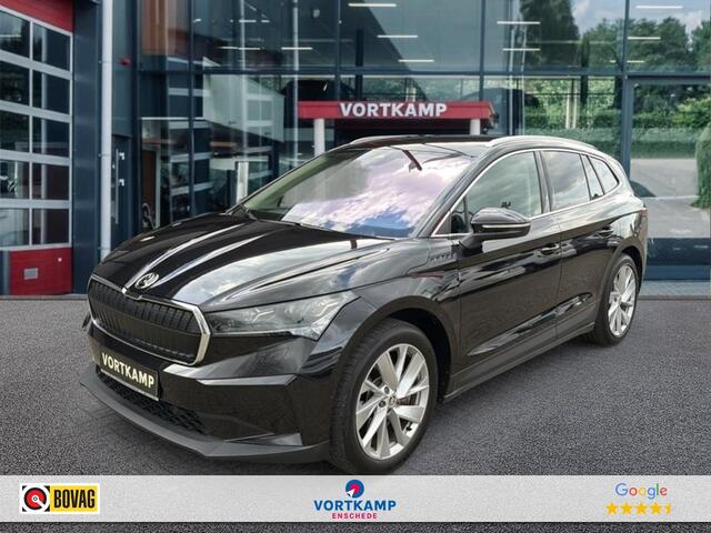 Skoda Enyaq 80 TREKHAAK/CAMERA/ELEK-KLEP/ACC/LEDER/MEM/STOEL+STUURVERW