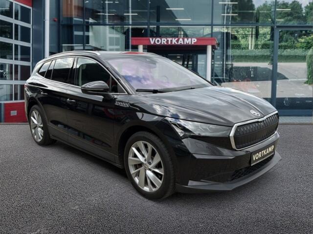 Skoda Enyaq 80 TREKHAAK/CAMERA/ELEK-KLEP/ACC/LEDER/MEM/STOEL+STUURVERW