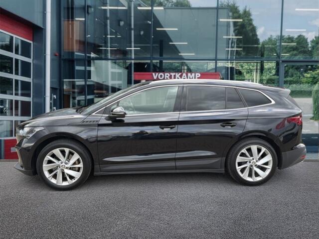 Skoda Enyaq 80 TREKHAAK/CAMERA/ELEK-KLEP/ACC/LEDER/MEM/STOEL+STUURVERW
