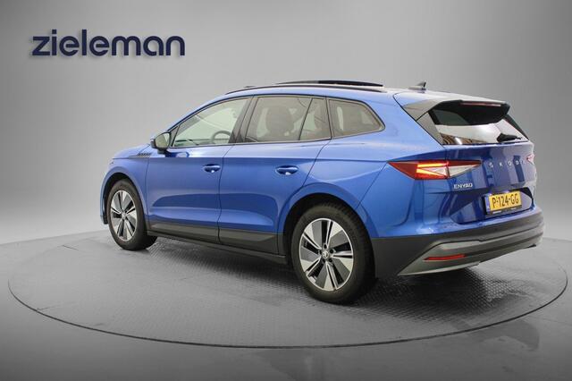 Skoda Enyaq IV 60 - Panorama, Carplay, Stoelverwaming, Leer, Cruise, SOH 91%