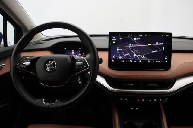 Skoda Enyaq IV 60 - Panorama, Carplay, Stoelverwaming, Leer, Cruise, SOH 91%