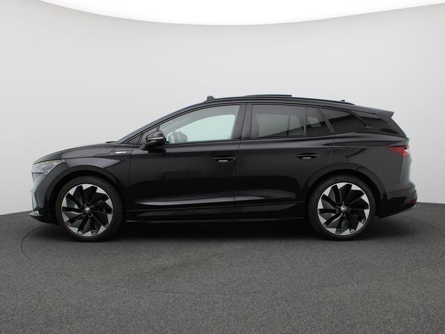 Skoda Enyaq iV 80 Sportline 204PK Panoramadak, Navi, Adaptieve Cruise Controle, Matrix-LED, achteruitrijcamera, stuur/stoelverwarming, 21'' lichtmetaal