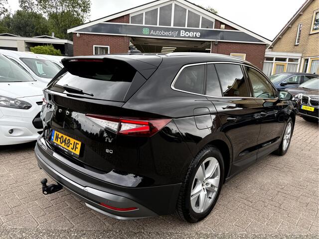 Skoda Enyaq iV 80 Warmtepomp, Panoramadak, Trekhaak