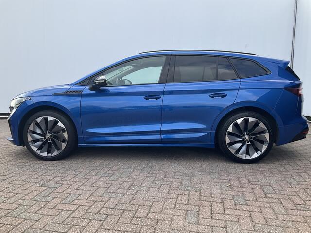 Skoda Enyaq iV 80 First Edition Stoelverw v+A Trekhaak Warmtepomp Vol opties