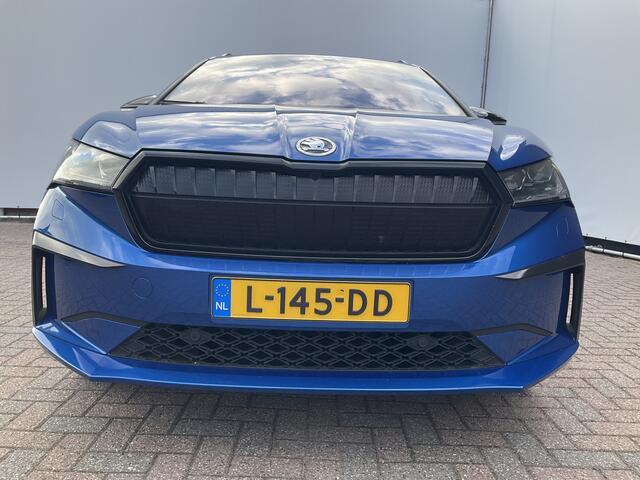 Skoda Enyaq iV 80 First Edition Stoelverw v+A Trekhaak Warmtepomp Vol opties