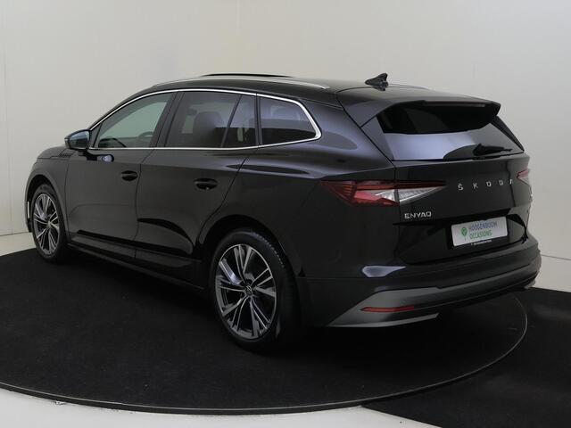 Skoda Enyaq iV 80 Business Edition Plus | Panoramadak | Trekhaak | Keyless | Warmtepomp | Adaptieve cruise control | Dodehoek detectie | Parkeerasisstent |