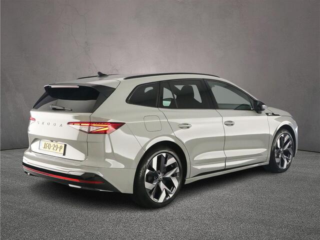 Skoda Enyaq iV 85X RS 340pk Automaat Adaptive cruise control, CANTON audio, Head up display, LED matrix koplampen, Elektrische achterklep, 360 camera, Achteruitrijcamera
