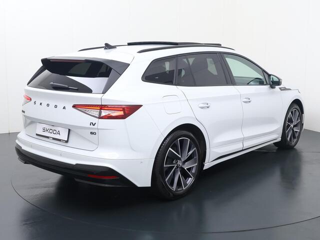 Skoda Enyaq iV 60 Sportline | 180 PK | Automaat | SoH 91% | Multifunctioneel stuurwiel | Adaptive Cruisecontrol | Stoelverwarming |