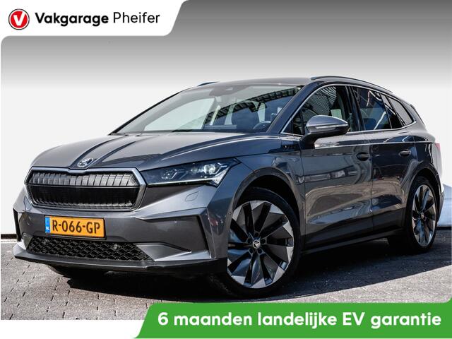 Skoda Enyaq iV 80 Stuur+stoelverwarming/ Camera/ Adapt. cruise/ Matrix LED/ Carplay/ 21" Lmv