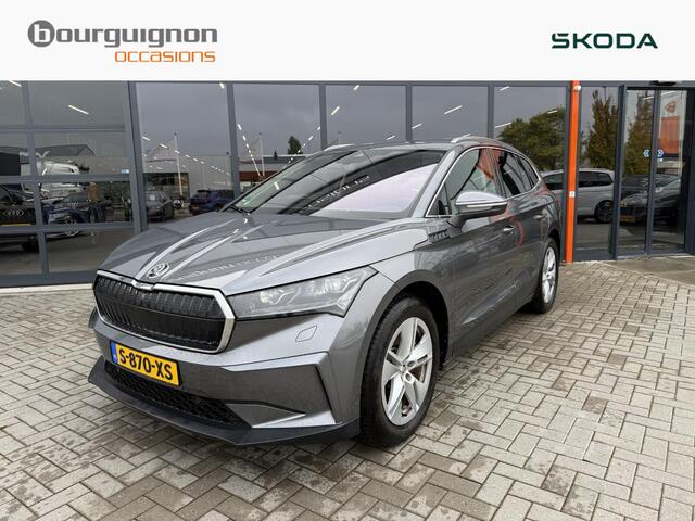 Skoda Enyaq iV 80 Limited Edition Plus 205 Pk | Trekhaak | Camera | Carplay | Parkeersensoren | Adaptive Cruise | Elektrische Stoel | Elektrische Achterklep | LED | Stoel Verwarming | 19 Inch