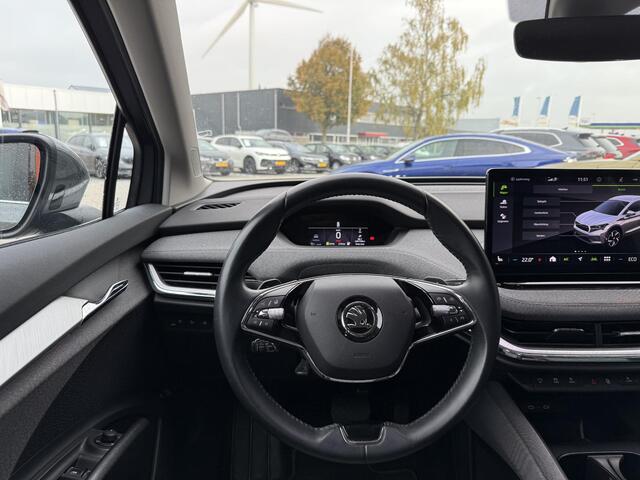 Skoda Enyaq iV 80 Limited Edition Plus 205 Pk | Trekhaak | Camera | Carplay | Parkeersensoren | Adaptive Cruise | Elektrische Stoel | Elektrische Achterklep | LED | Stoel Verwarming | 19 Inch