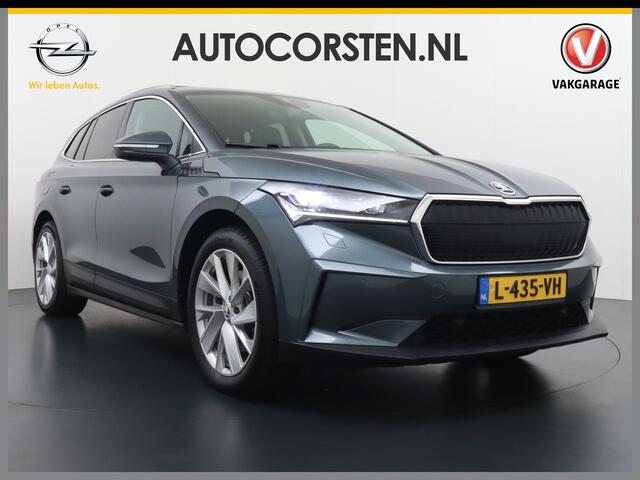 Skoda Enyaq iV 80 SOH 94% Warmtepomp Trekhaak Panoramadak Adaptieve Cruise Control Camera Apple Carplay Android Auto Navi Ecc Pdc Stuur+Stoelverwarming Lmv 20" Mirrorlink DAB Led Matrix Elek.Achterklep Ecc-Achter Zeer complete Enyaq!