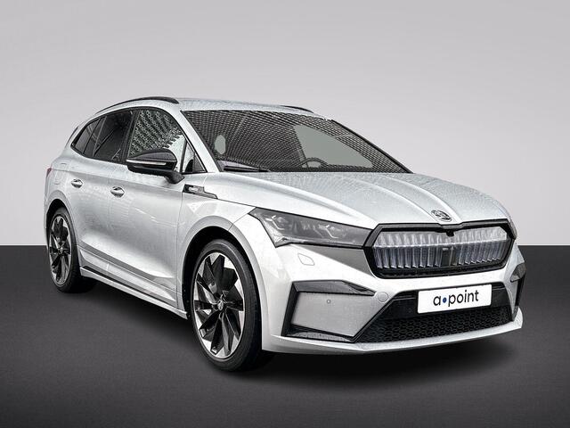 Skoda Enyaq iV 80 Sportline HUD Display | Stoel & Stuurverwarming | Camera | Parkeersensoren V+A | Crystal Grille | Navigatie | Canton Audio | Carplay of Android Auto