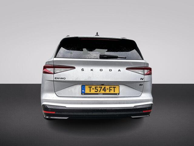 Skoda Enyaq iV 80 Sportline HUD Display | Stoel & Stuurverwarming | Camera | Parkeersensoren V+A | Crystal Grille | Navigatie | Canton Audio | Carplay of Android Auto