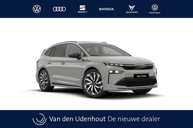 Skoda Enyaq iV 85 Elektromotor 286 1AT Sportline Automaat | Trekhaak wegklapbaar
