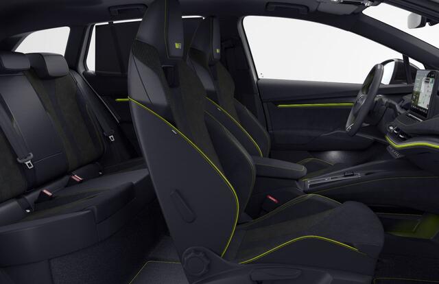 Skoda Enyaq iV 85X RS / Business Upgrade pakket - Advanced / Panoramadak / 21" lichtmetalen velgen Vision / ¤2000 inruilpremie