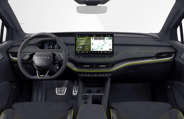 Skoda Enyaq iV 85X RS / Business Upgrade pakket - Advanced / Panoramadak / 21" lichtmetalen velgen Vision / ¤2000 inruilpremie