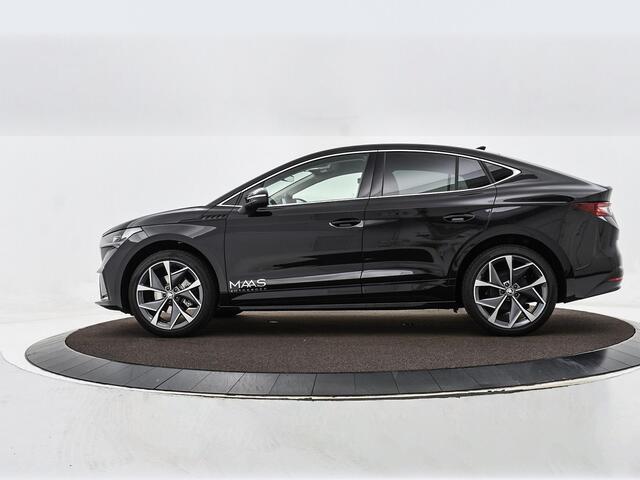 Skoda Enyaq iV Coupé 60 180pk Business Edition Plus · Apple/Android Car Play · Camera · Panoramadak · Dodehoek Detectie · Elek. Bestuudersstoel · Elek. Achterklep · 21'' Inch ·